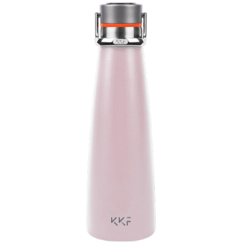 Термос Kiss Kiss Fish Smart Vacuum Bottle с OLED-дисплеем 475мл Розовый 