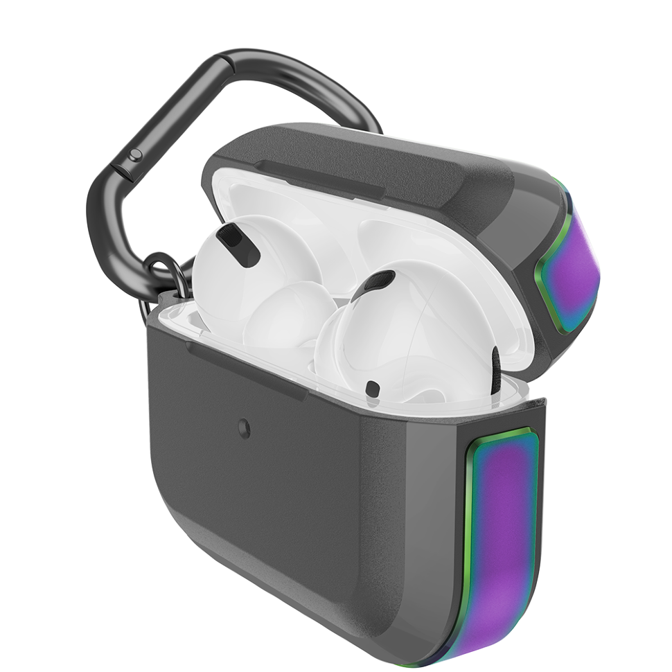 Кейс X-Doria Defense Trek для AirPods Pro Переливающийся 