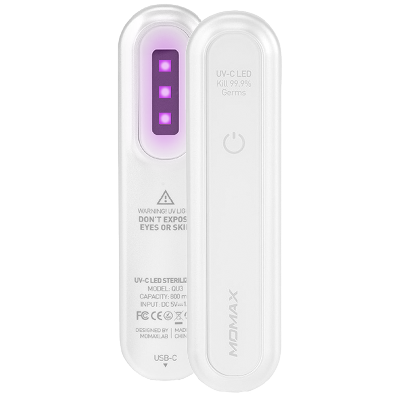 Ультрафиолетовая лампа Momax UV-C Pen Sanitizer Белая 