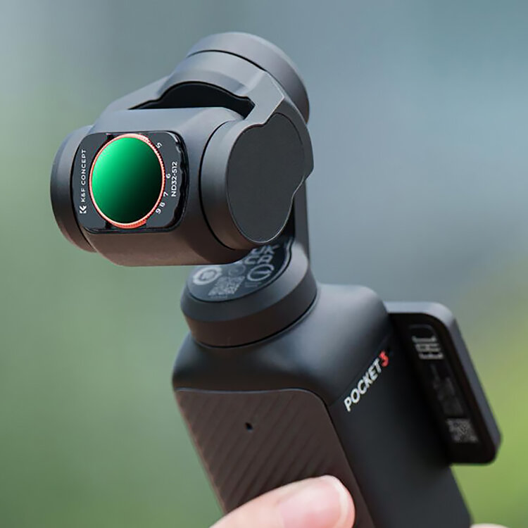 

Светофильтр K&F Concept ND32-512 для DJI Osmo Pocket 3 KF01.2545