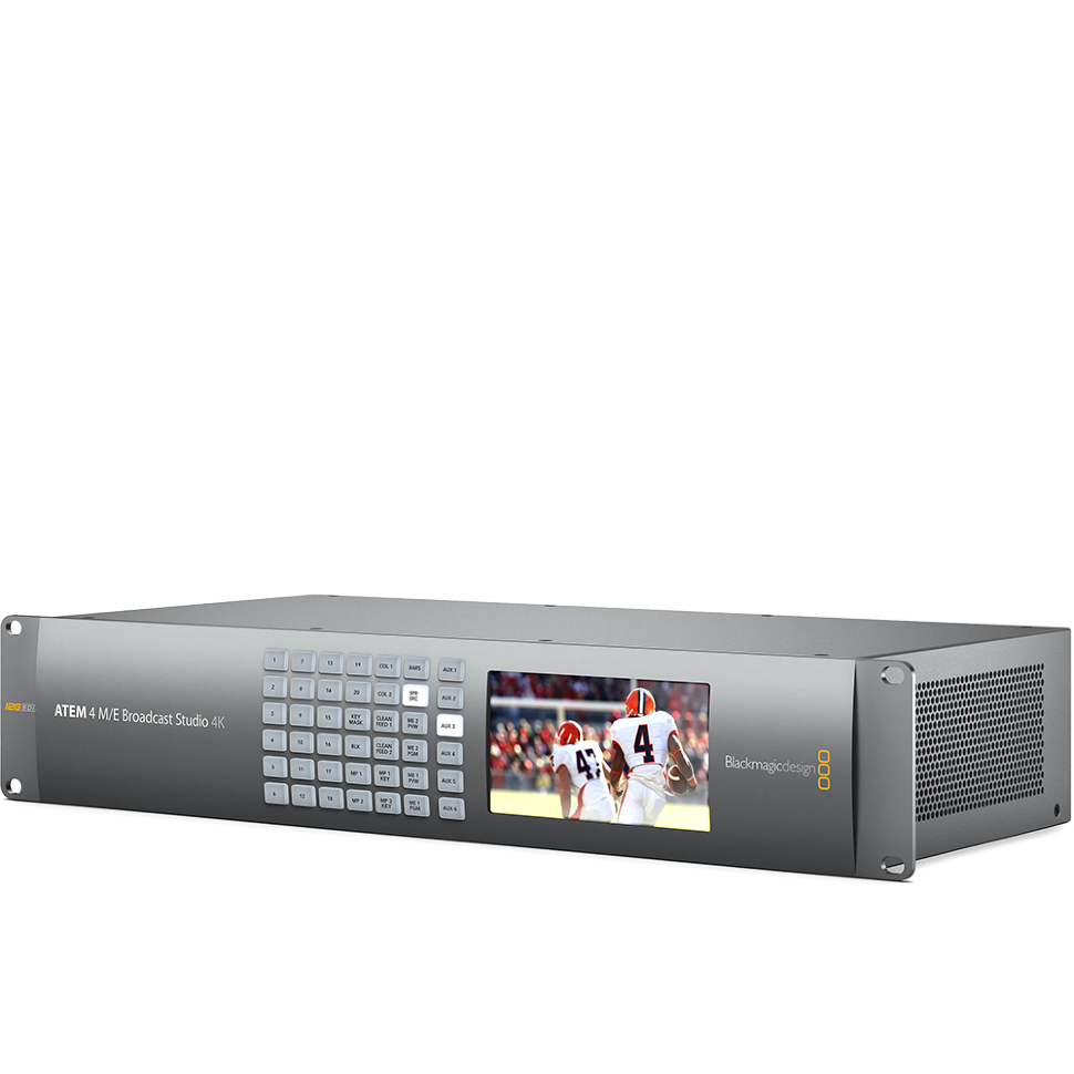 Видеомикшер Blackmagic ATEM 4 M/E Broadcast Studio 4K 