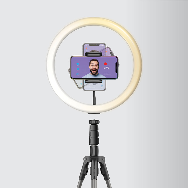 

Осветитель кольцевой Momax: V.LOG Livestream Ring Light 12" FL3D