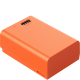 Аккумулятор SmallRig 4967 EN-EL25 Type-C Оранжевый - Изображение 257011