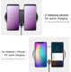 Беспроводная зарядка двойная Baseus Dual Wireless Charger с сетевым адаптером  Белая - Изображение 75366