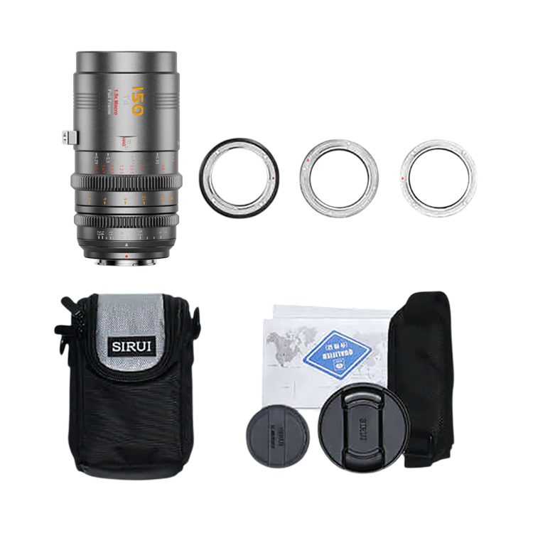 Объектив Sirui Vision Prime 1 Cine 150mm Т4 FF Серый