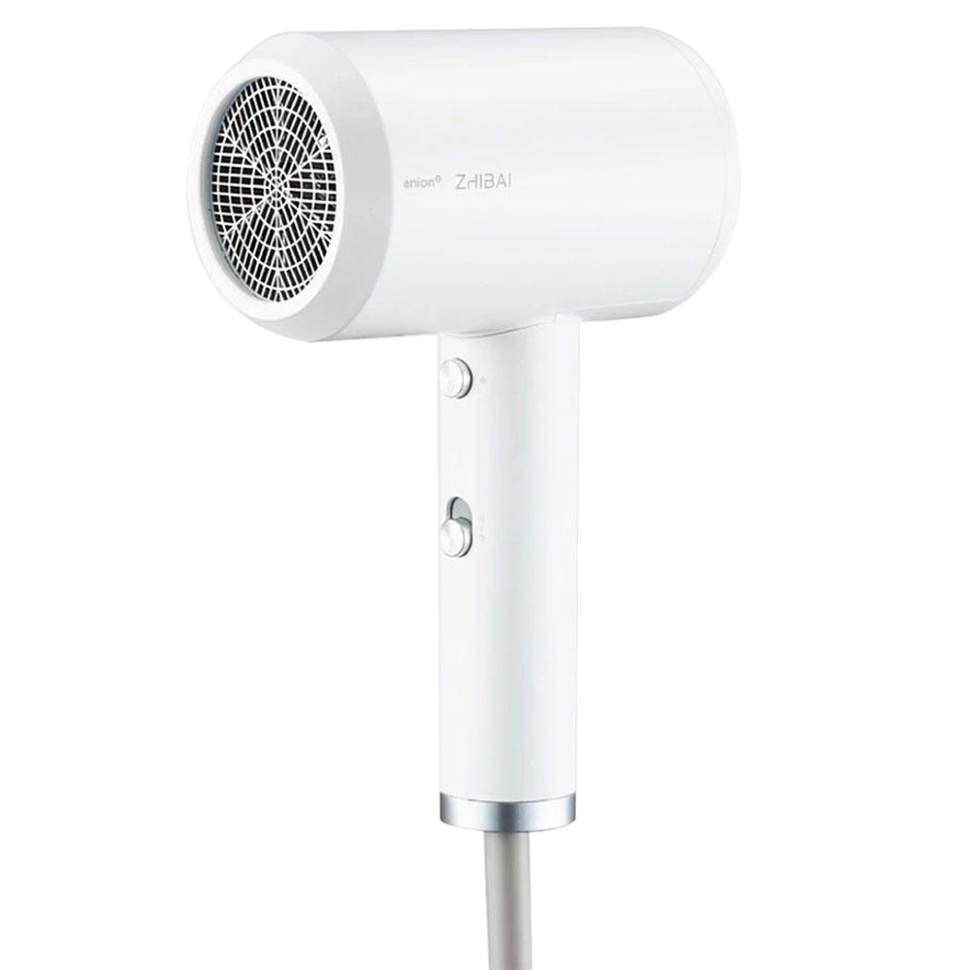 Фен Zhibai Ion Hair Dryer Белый 