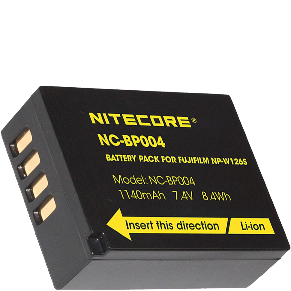 Аккумулятор Nitecore NC-BP004 (NP-W126S) 8.4Wh 