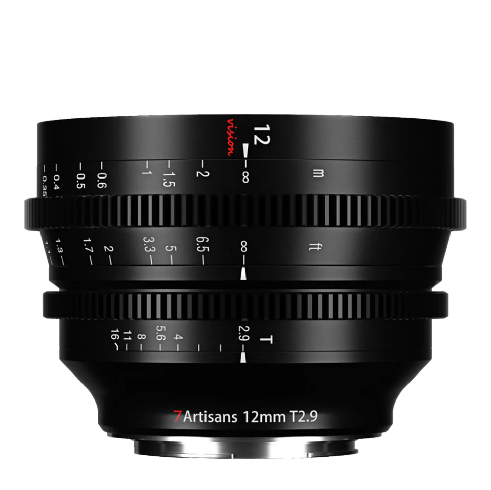 Объектив 7Artisans Vision 12mm T2.9 E-Mount 