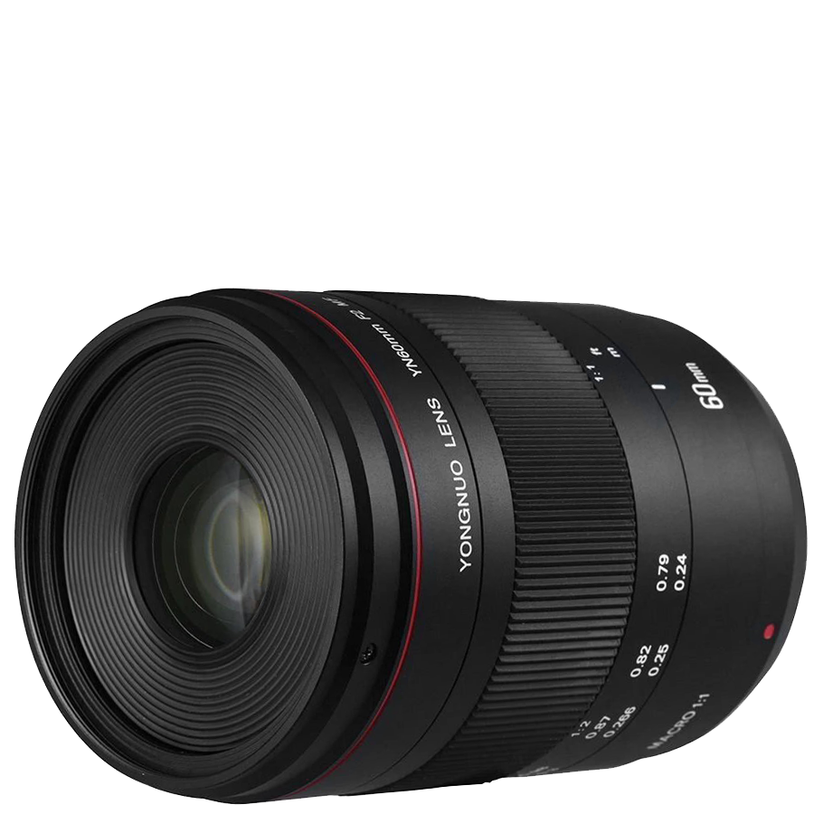 Объектив YongNuo 60mm F2 MF Macro EF 