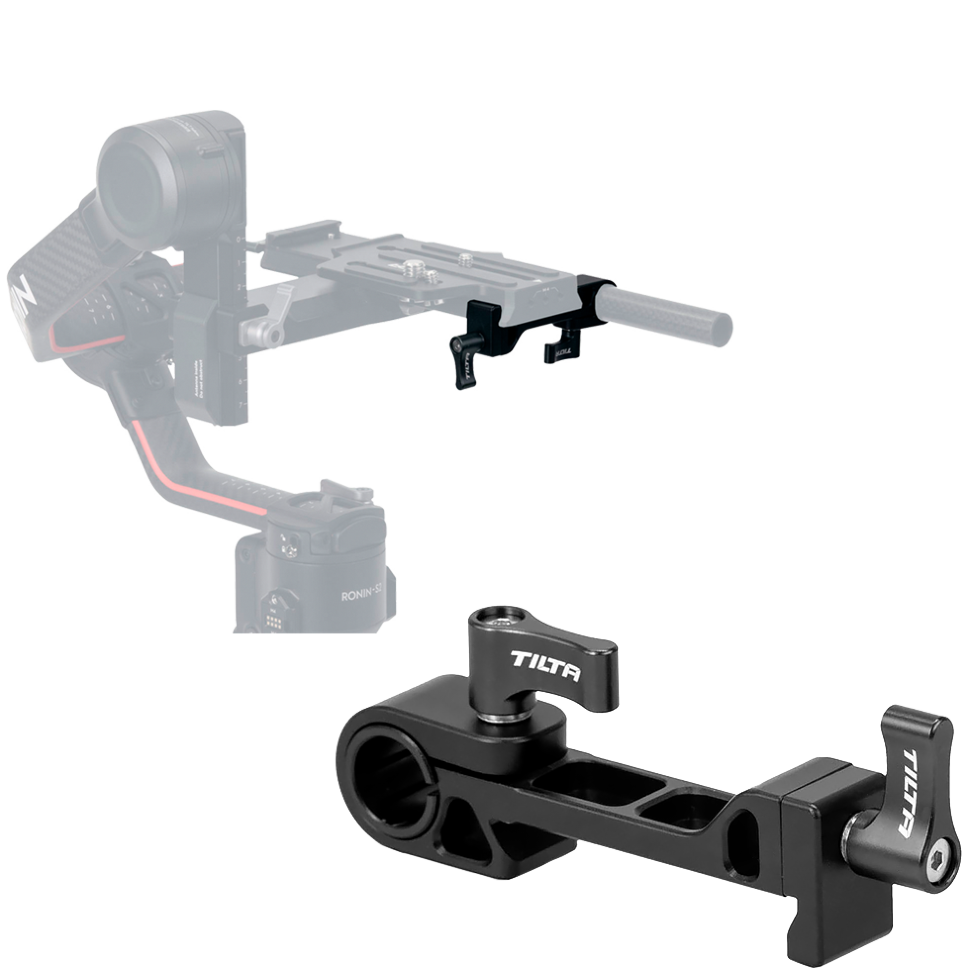 Крепление Tilta 15mm Single Rod Attachment для Manfrotto Extender Plate 