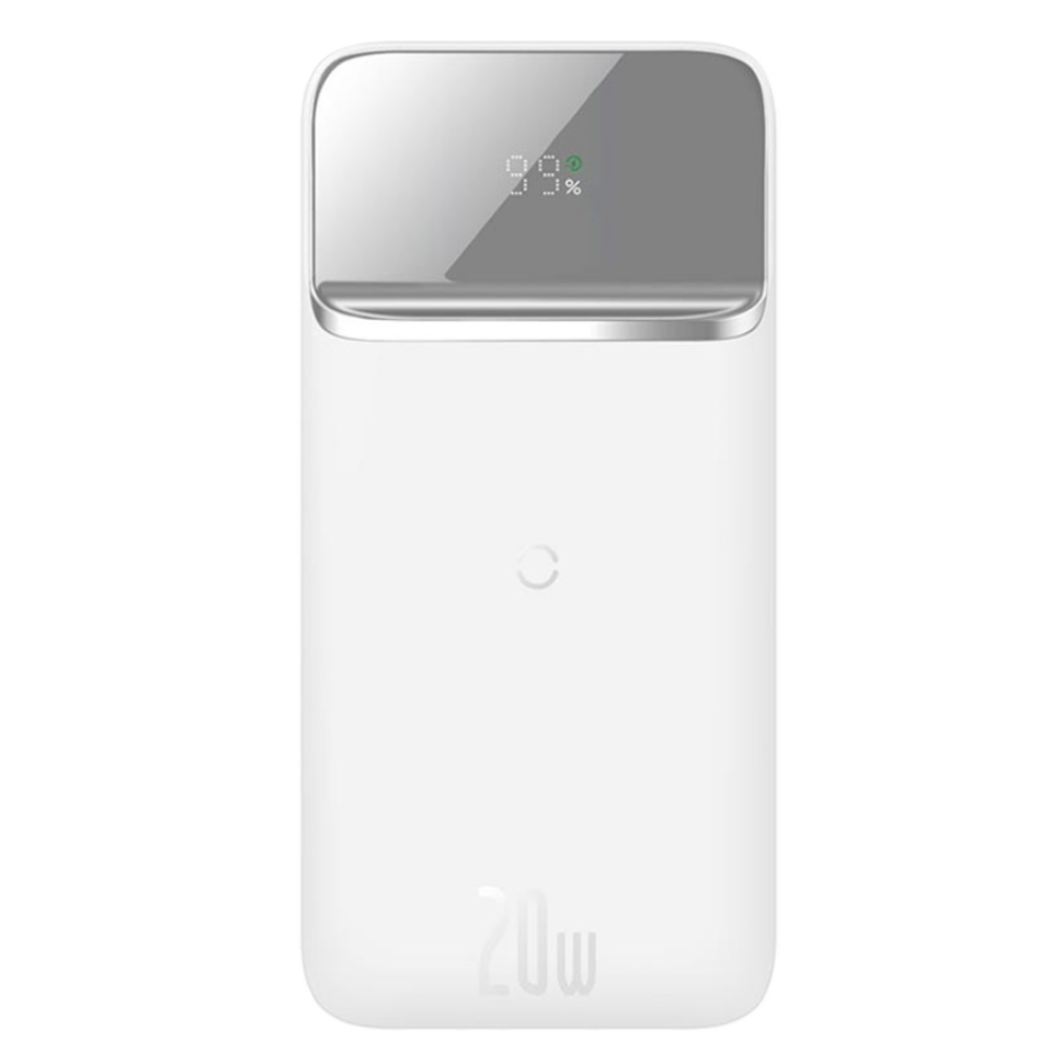 Внешний аккумулятор Baseus Magnetic 10000mAh 20W Белый 