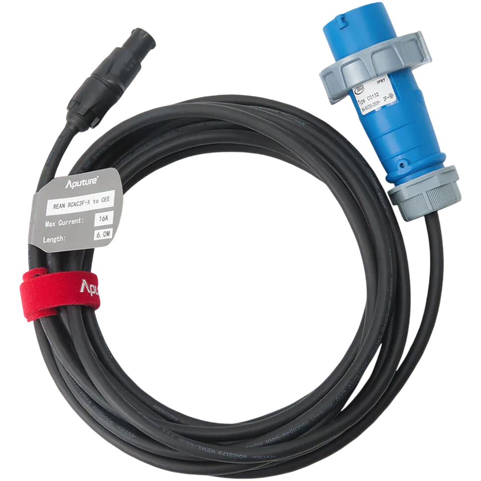 Кабель силовой Aputure RCAC3F-X - CEE 16A AC 6м 