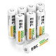 Комплект аккумуляторных батарей EBL AA 2800mAh (8шт) - Изображение 186318