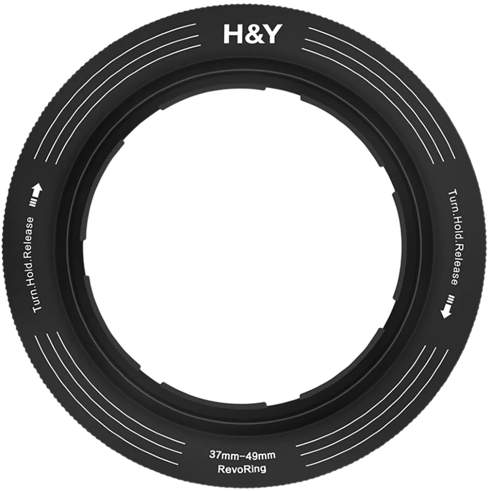 Переходное кольцо H&amp;Y RevoRing Variable Adapter 37-49мм для светофильтра 52мм Чёрное 