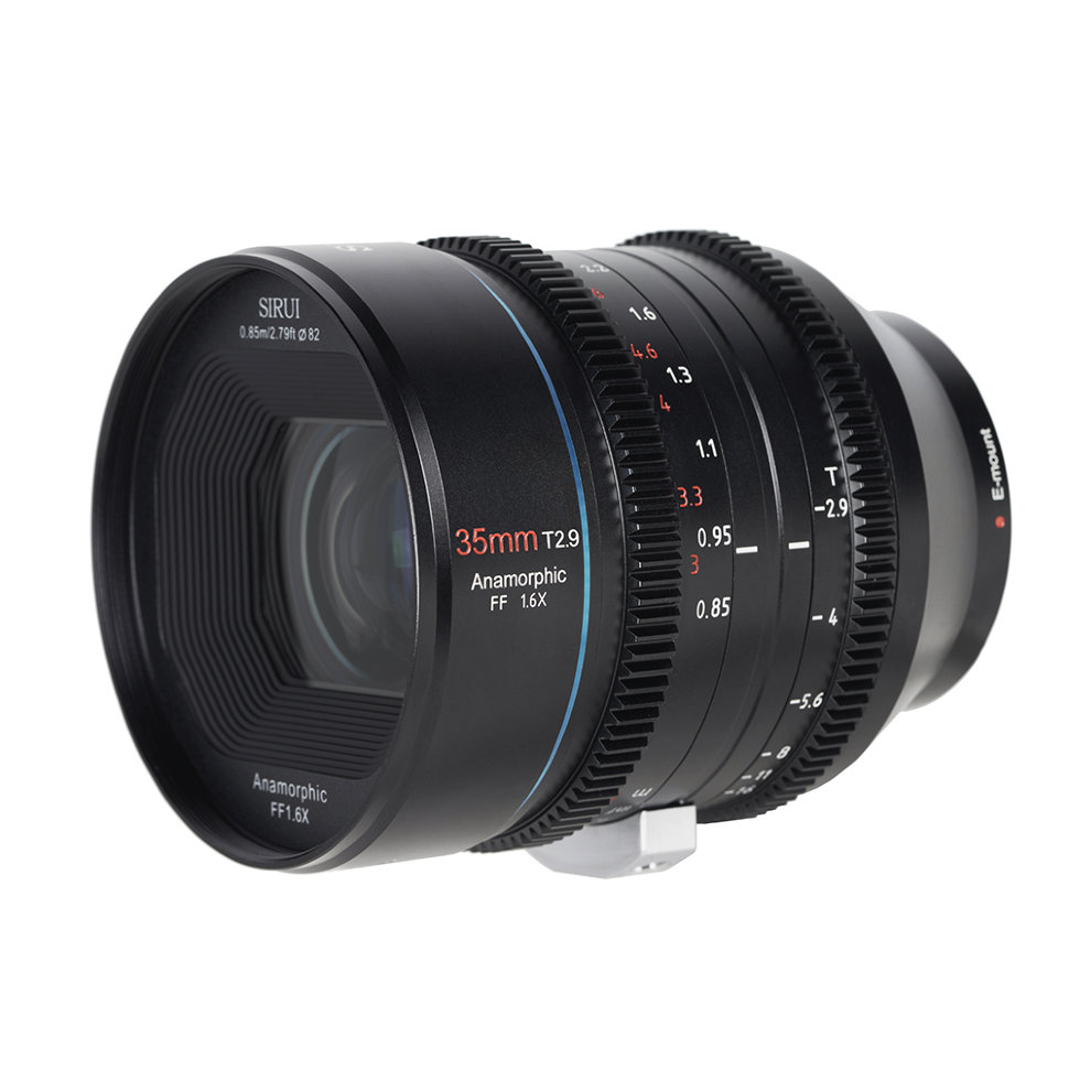 

Объектив Sirui Venus 35mm T2.9 1.6x Full-Frame Anamorphic E-mount Venus E35