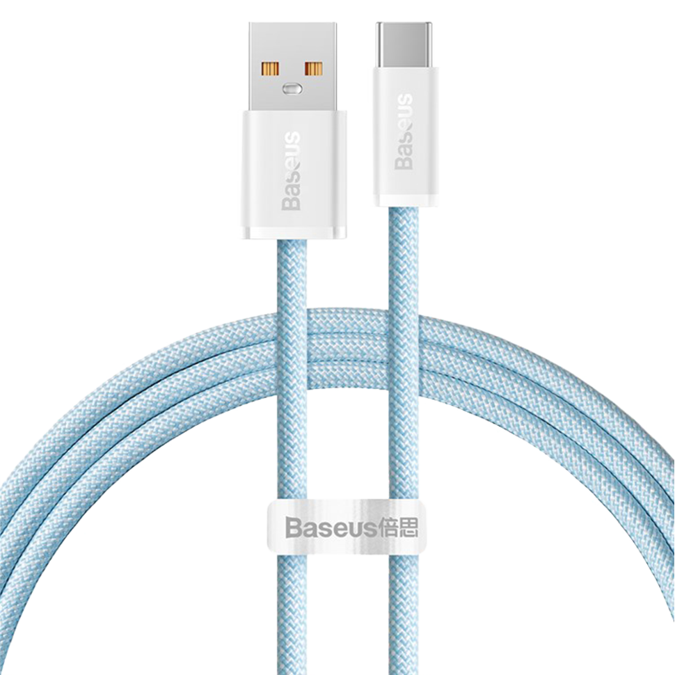 Кабель Baseus Dynamic USB - Type-C 100W 2м Синий 