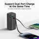 Внешний аккумулятор Usams US-CD216 PD45W 18000mAh Чёрный - Изображение 232867