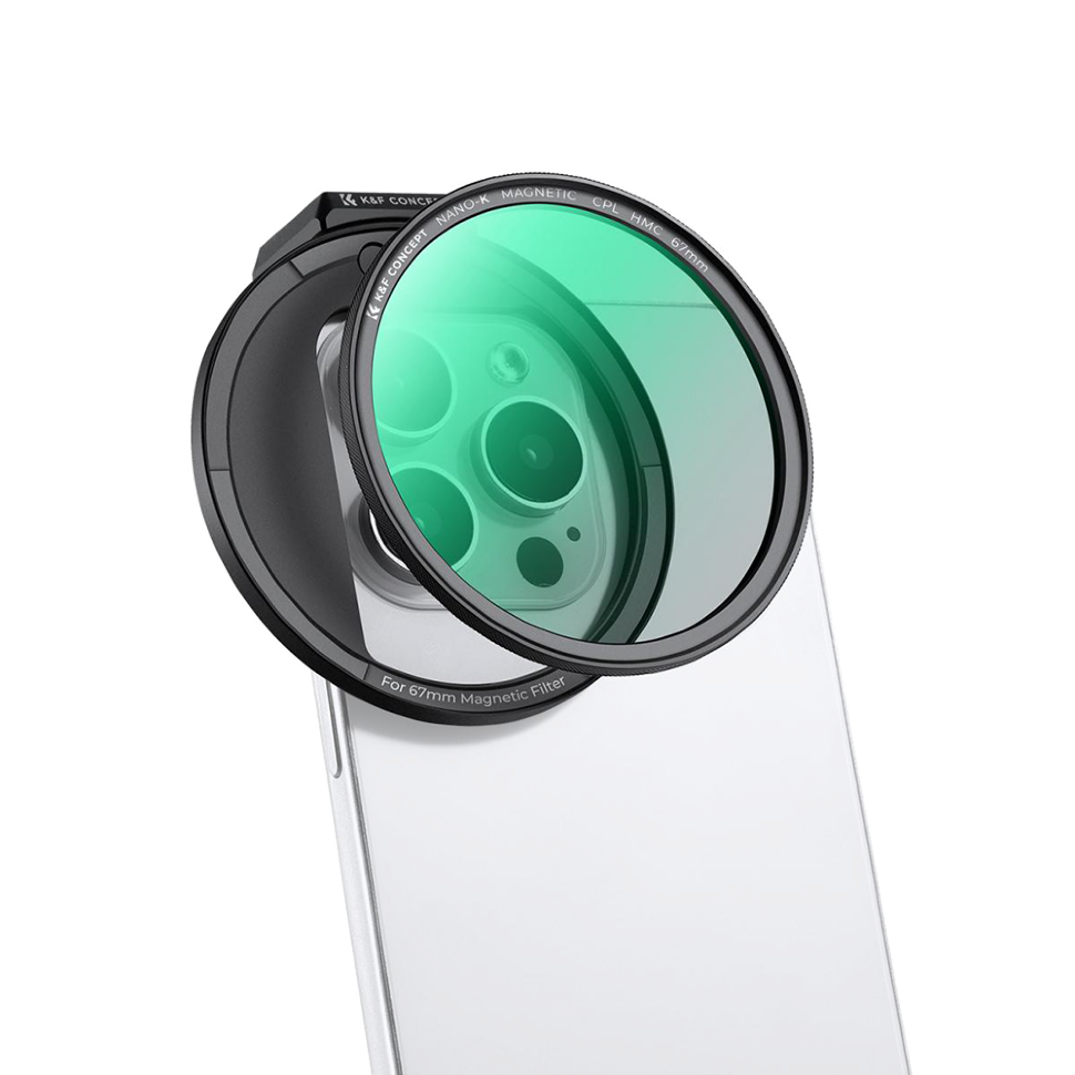 Светофильтр K&amp;F Concept Nano-X Magnetic CPL 67мм 