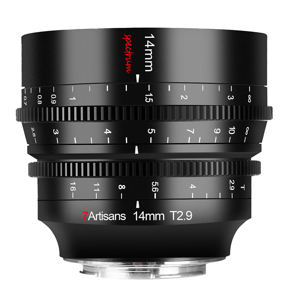 Объектив 7Artisans Spectrum 14mm T2.9 E-Mount 