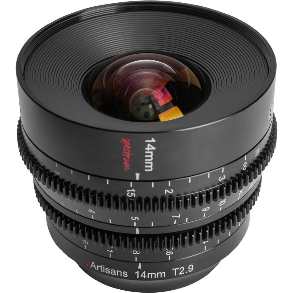 

Объектив 7Artisans Spectrum 14mm T2.9 E-Mount C801B