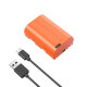 Аккумулятор SmallRig 4968 LP-E6NH Type-C Оранжевый - Изображение 257022