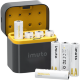 8 аккумуляторных батареек Imuto AA 3600 mWh + зарядный кейс - Изображение 279937