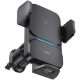 Автодержатель с беспроводной зарядкой Baseus Wisdom 15W Чёрный - Изображение 184366