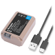 Аккумулятор KingMa NP-FW50 1080mAh Type-C - Изображение 204588