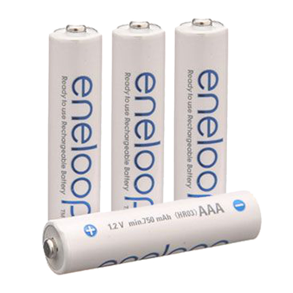 Комплект аккумуляторных батарей Panasonic eneloop BK-4MCCE/4BE 750мАч AAA BL4 (4шт) 