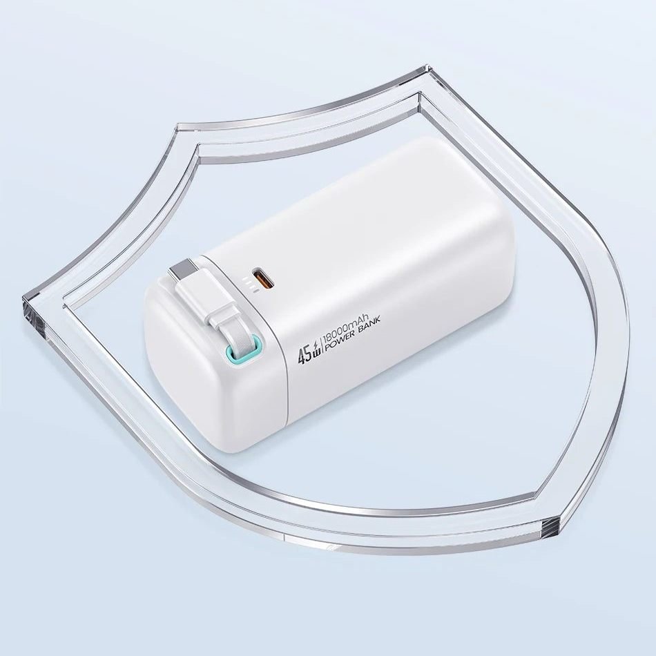 Внешний аккумулятор Usams US-CD216 PD45W 18000mAh Белый 20KCD21602