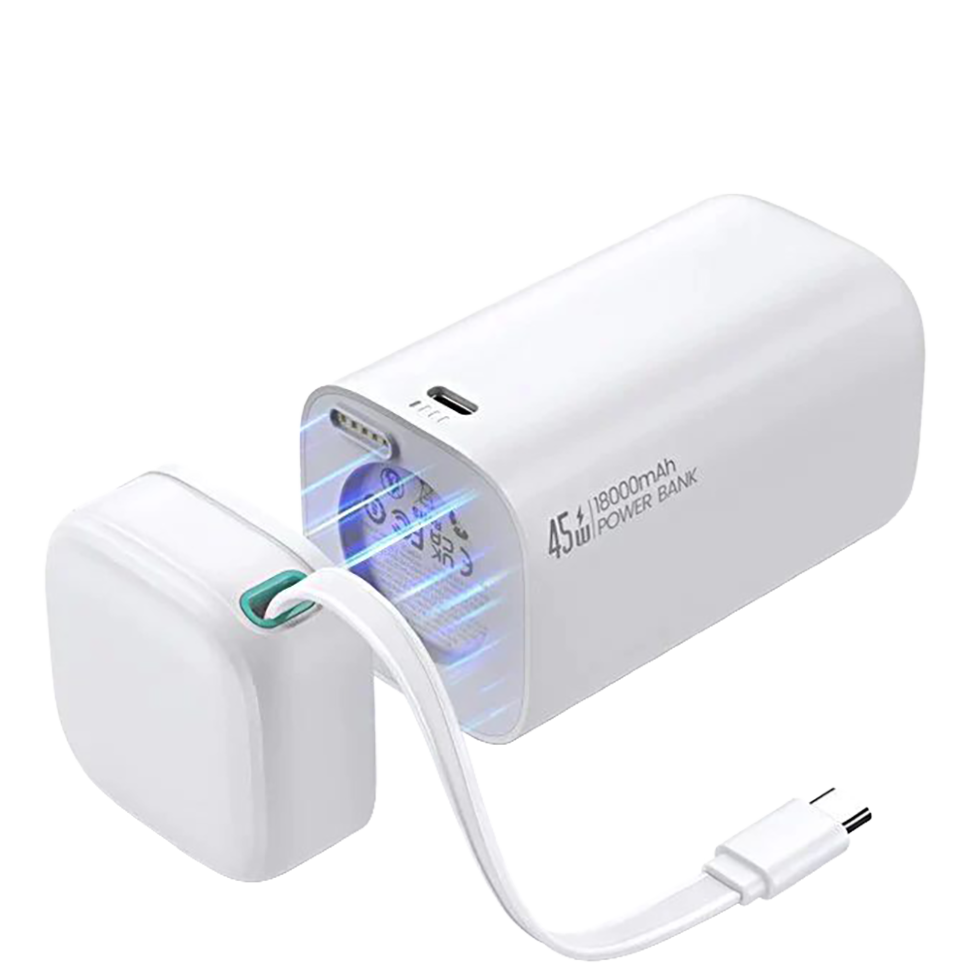 Внешний аккумулятор Usams US-CD216 PD45W 18000mAh Белый 