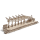 Конструктор 3D-пазл UGears - Перрон - Изображение 49874