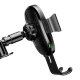 Автодержатель с беспроводной зарядкой Baseus Heukji Wireless Charger Gravity Car Mount Черный - Изображение 71136