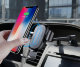 Автодержатель с беспроводной зарядкой Baseus Heukji Wireless Charger Gravity Car Mount Черный - Изображение 71139