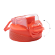 Бутылка для воды QuanGe Hello Life Tritan Sports Cup  620мл Серая - Изображение 168568