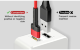 Кабель Baseus Cafule Special Edition Lightning 2м Красный - Изображение 89285