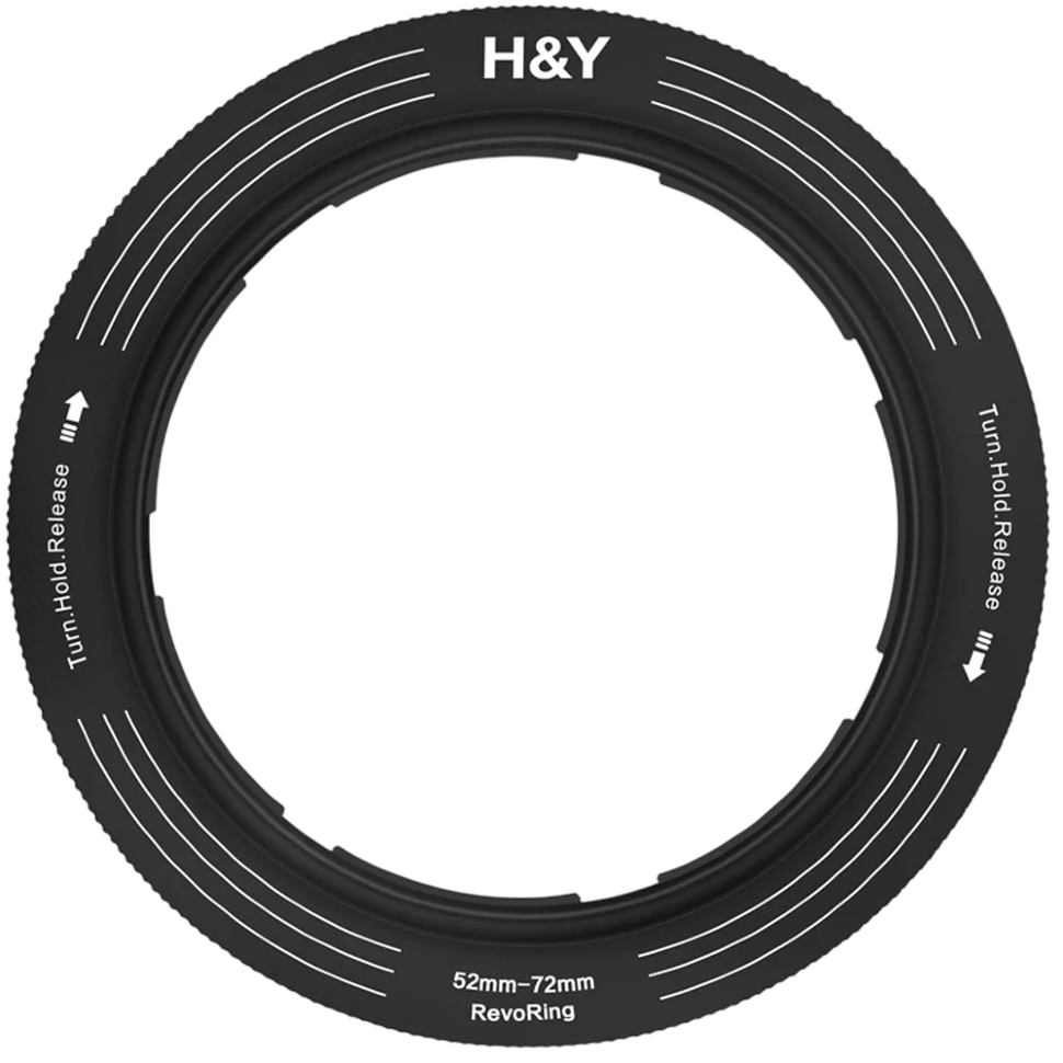 Переходное кольцо H&amp;Y RevoRing Variable Adapter 52-72мм для светофильтра 77мм Чёрное 