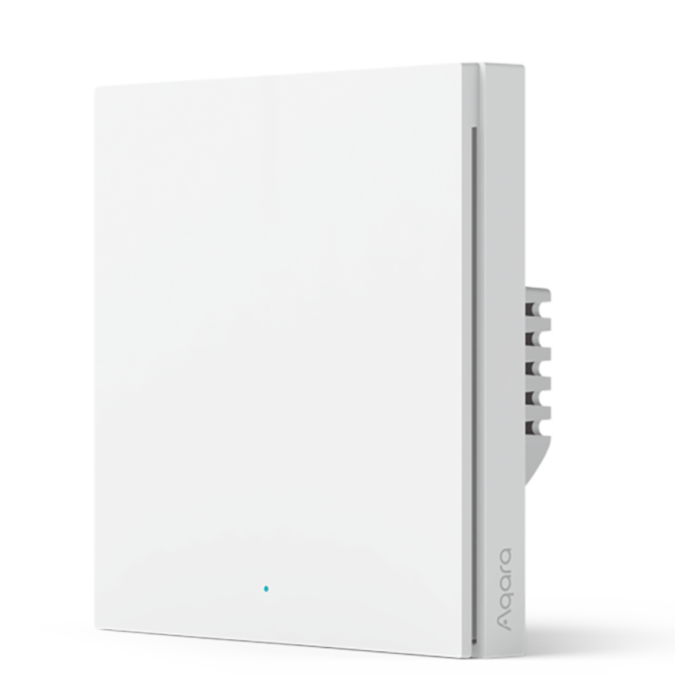 Выключатель одноклавишный Aqara Smart wall switch H1 (без нейтрали) RU 