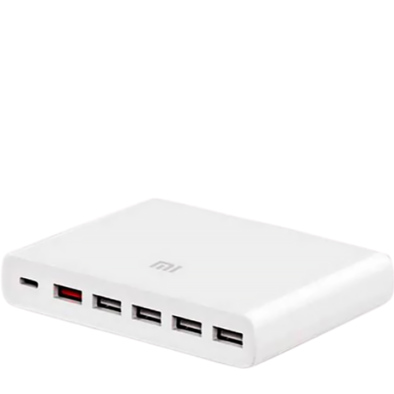Зарядное устройство Xiaomi USB Charger 6 портов Белое 
