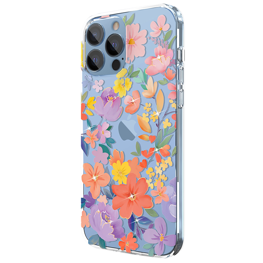 Чехол PQY Brilliant для iPhone 13 Розовый 