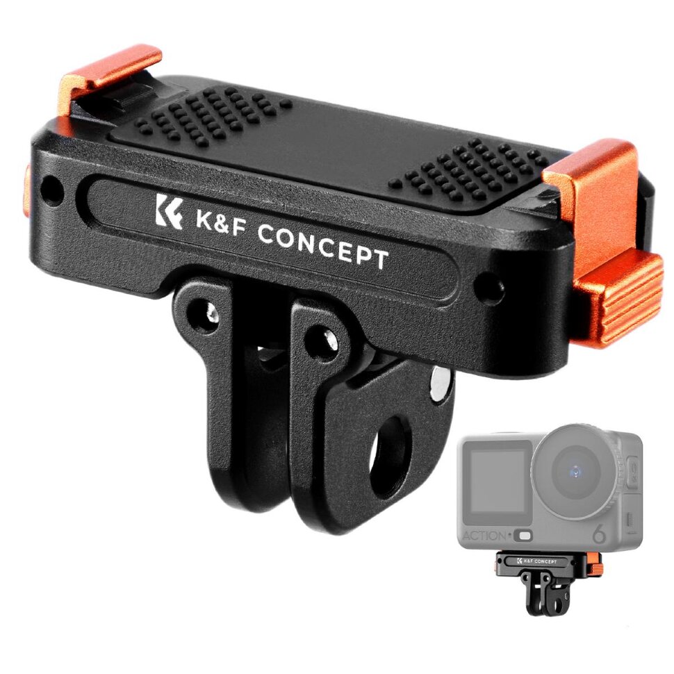 

Адаптер K&F Concept Magnetic QR Adapter для DJI Osmo Nano/Osmo Action 6 (Folding)