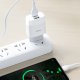 Сетевой адаптер HOCO C73A Glorious Белый + кабель MicroUSB 1м - Изображение 202867
