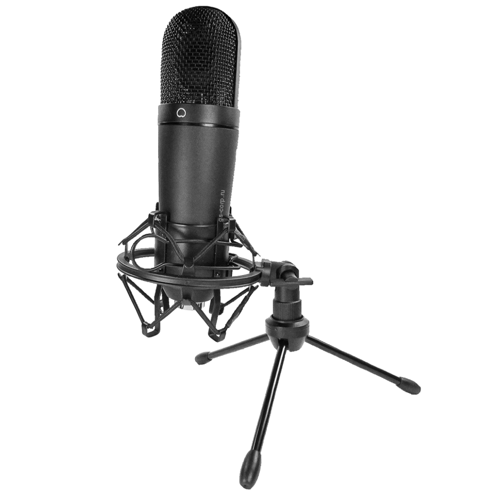 Микрофон Recording Tools MCU-01 USB Black + стойка и амортизатор 