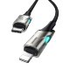 Кабель Baseus Fish eye Type-C - Lightning 1м Чёрный - Изображение 126436