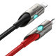 Кабель Baseus Fish eye Type-C - Lightning 1м Чёрный - Изображение 126444