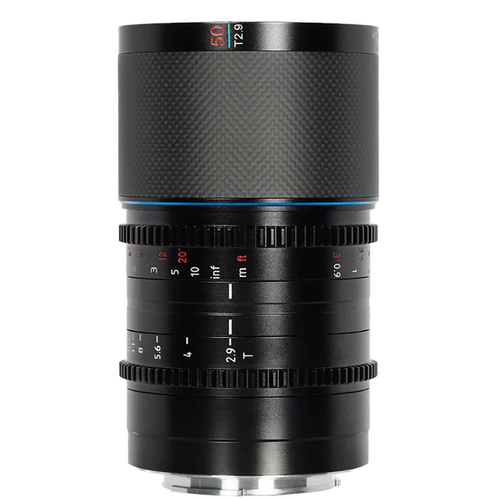 Объектив Sirui Saturn 50mm T2.9 1.6x FF Anamorphic X-mount (Blue Flare) 