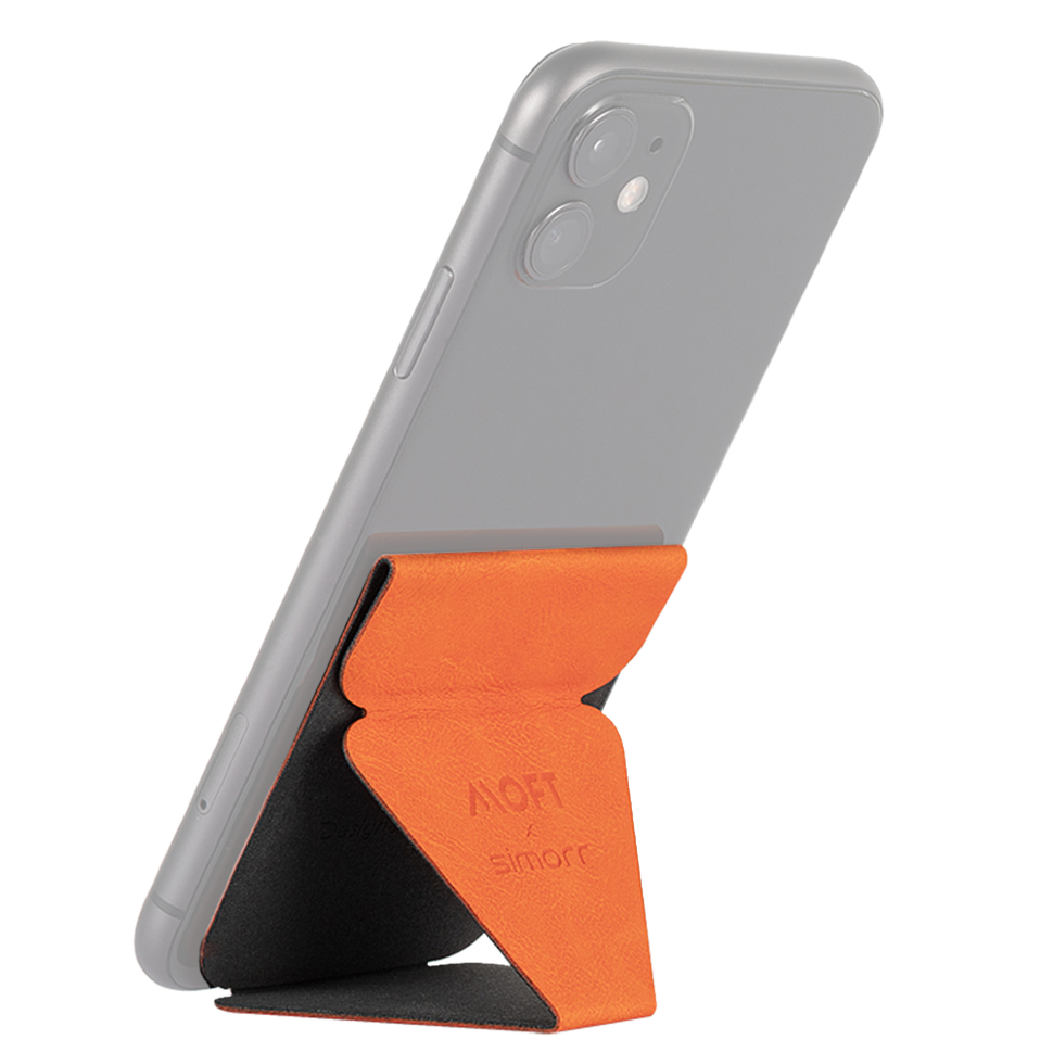 Подставка MOFT x simorr Adhesive Phone Stand 3328 Оранжевая (Уцененный кат. Б) 