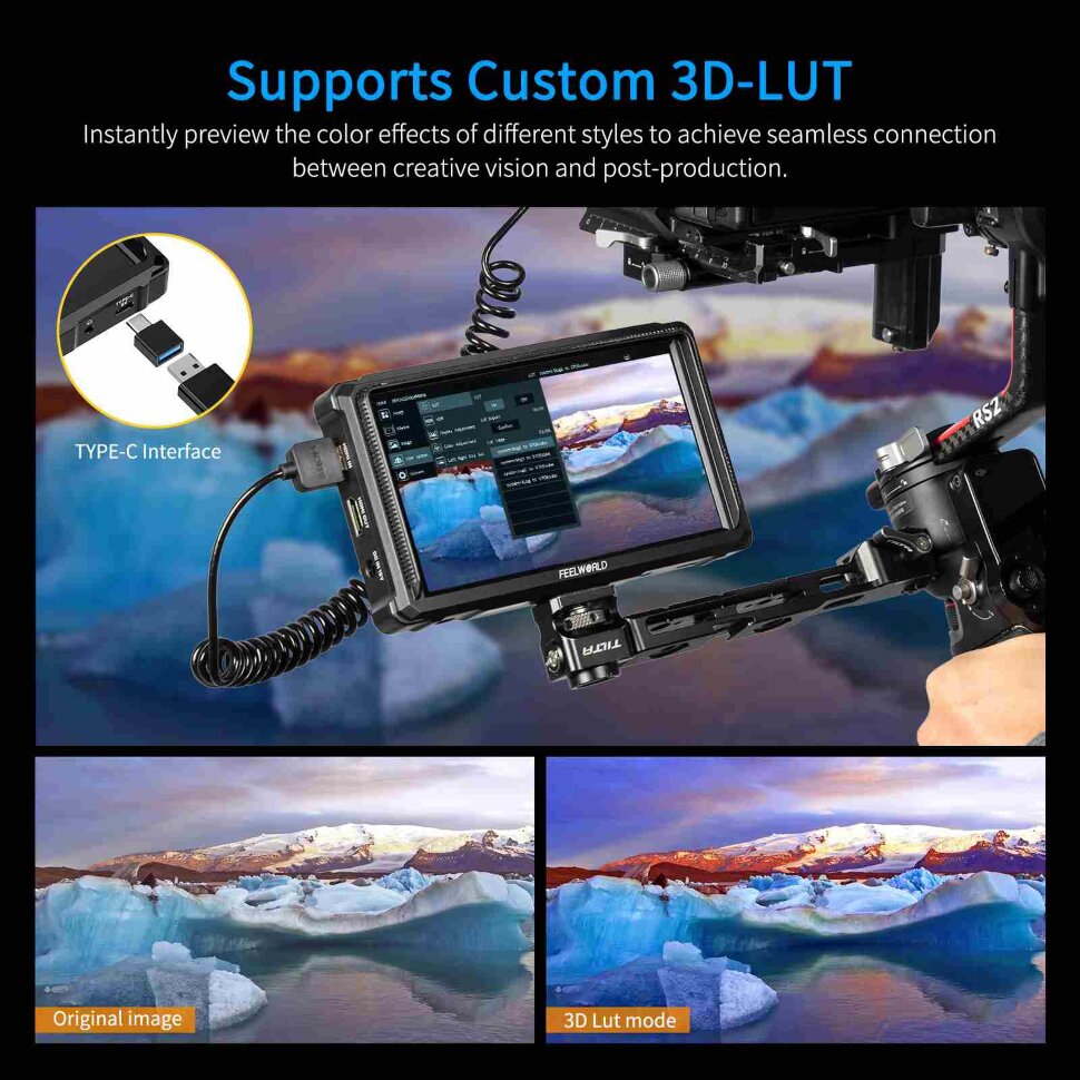 

Операторский монитор Feelworld FW568 PRO