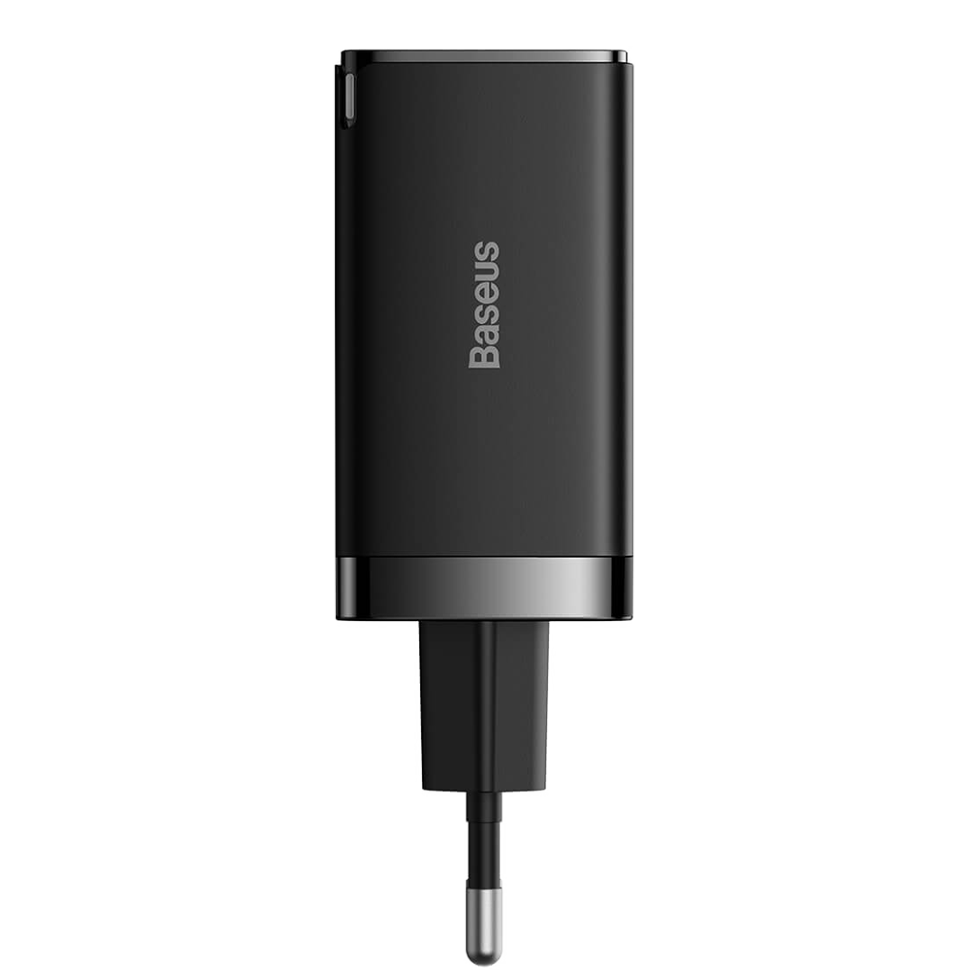 Сетевой адаптер Baseus GaN5 Pro 65W EU Чёрный (+ кабель) 