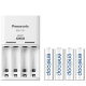 Зарядное устройство с аккумуляторами Panasonic eneloop K-KJ51MCC40E Basic Charger АА 1900 мАч BL1 - Изображение 115332